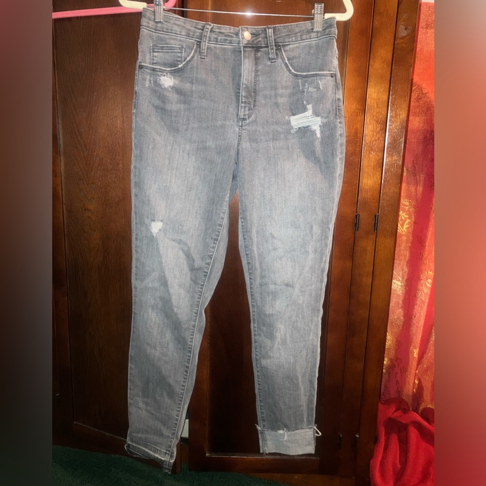 2018 10/30r Target Universal Thread Gray High Ris… - image 1